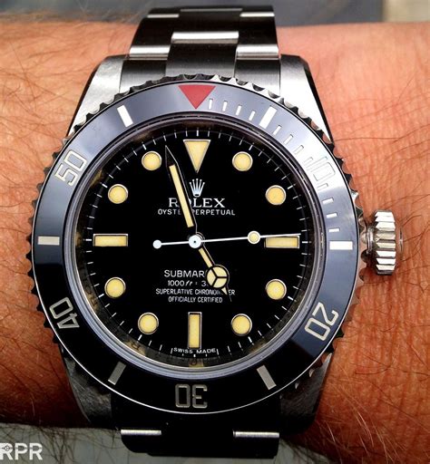 rolex submariner heritage big crown bp ceramic black dial|Rolex Submariner watch.